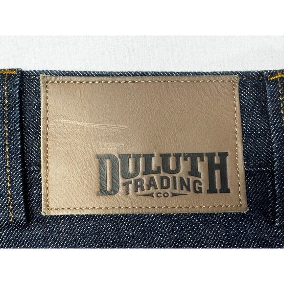 NWT Duluth Trading Co. Men's Flex Ballroom Straight Leg Jeans - 46x32 (47x32) - Picture 3 of 6